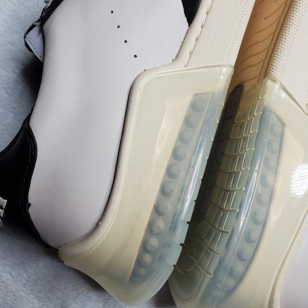 Coach Citysole Court Black & White Suede Leather Low Top Sneakers - Picture 7 of 13
